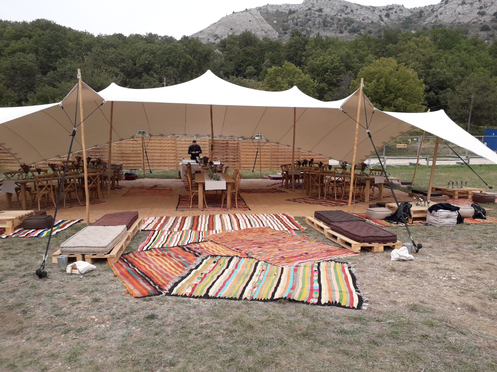 stretch tente 150m2